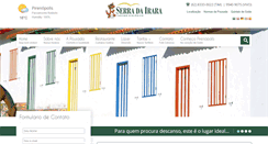 Desktop Screenshot of pousadaserradairara.com.br